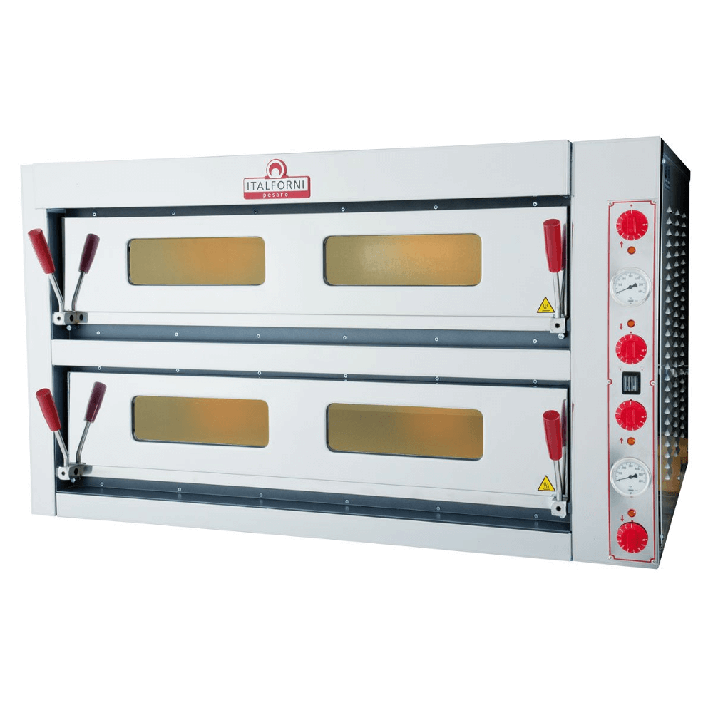 Italforni double deck electric pizza oven 6 + 6 TKD2