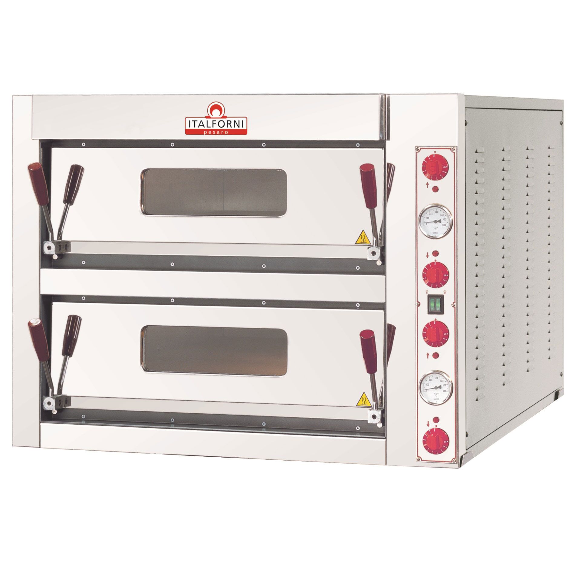 Italforni Double Deck Pizza oven TKA2 4 + 4
